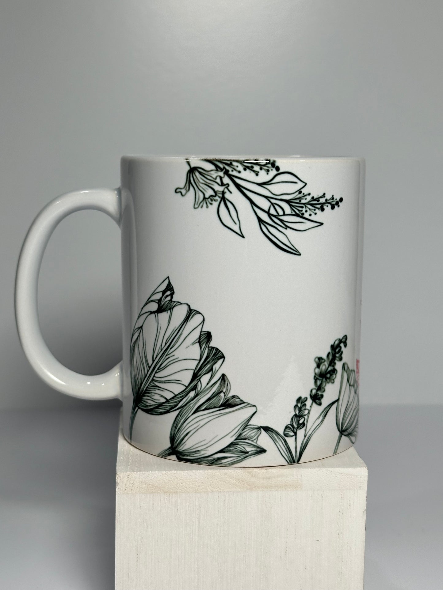 Black & White Floral