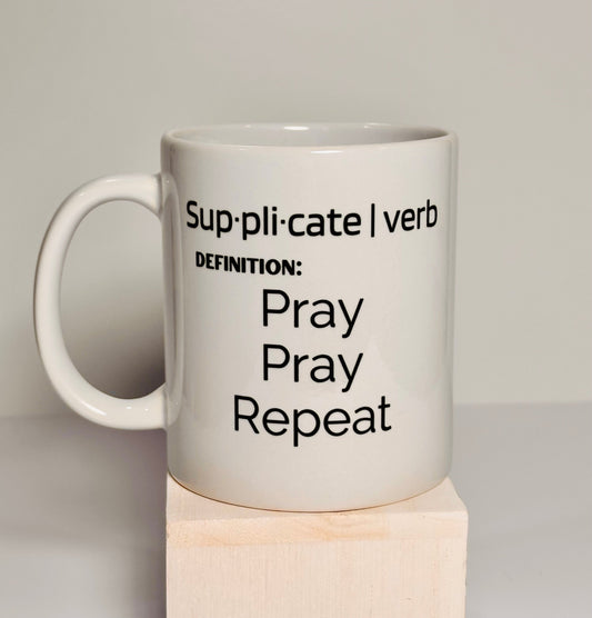 Supplicate Mug