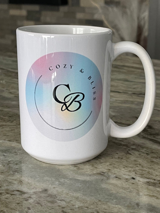 Cozy & Bliss Logo Mug