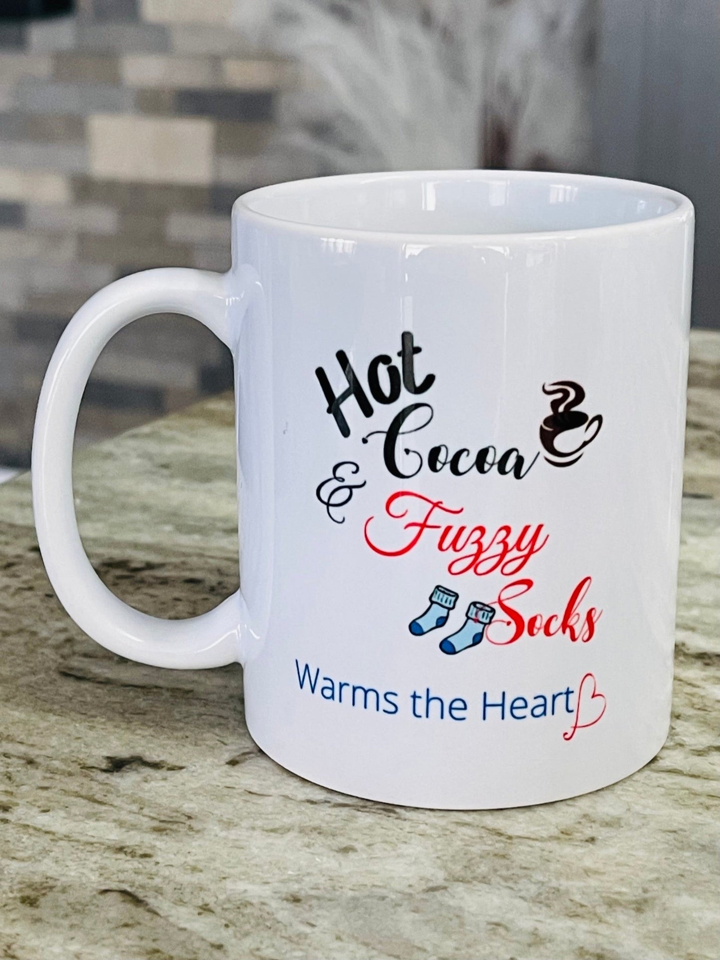 Hot Cocoa and Fuzzy Socks Mug