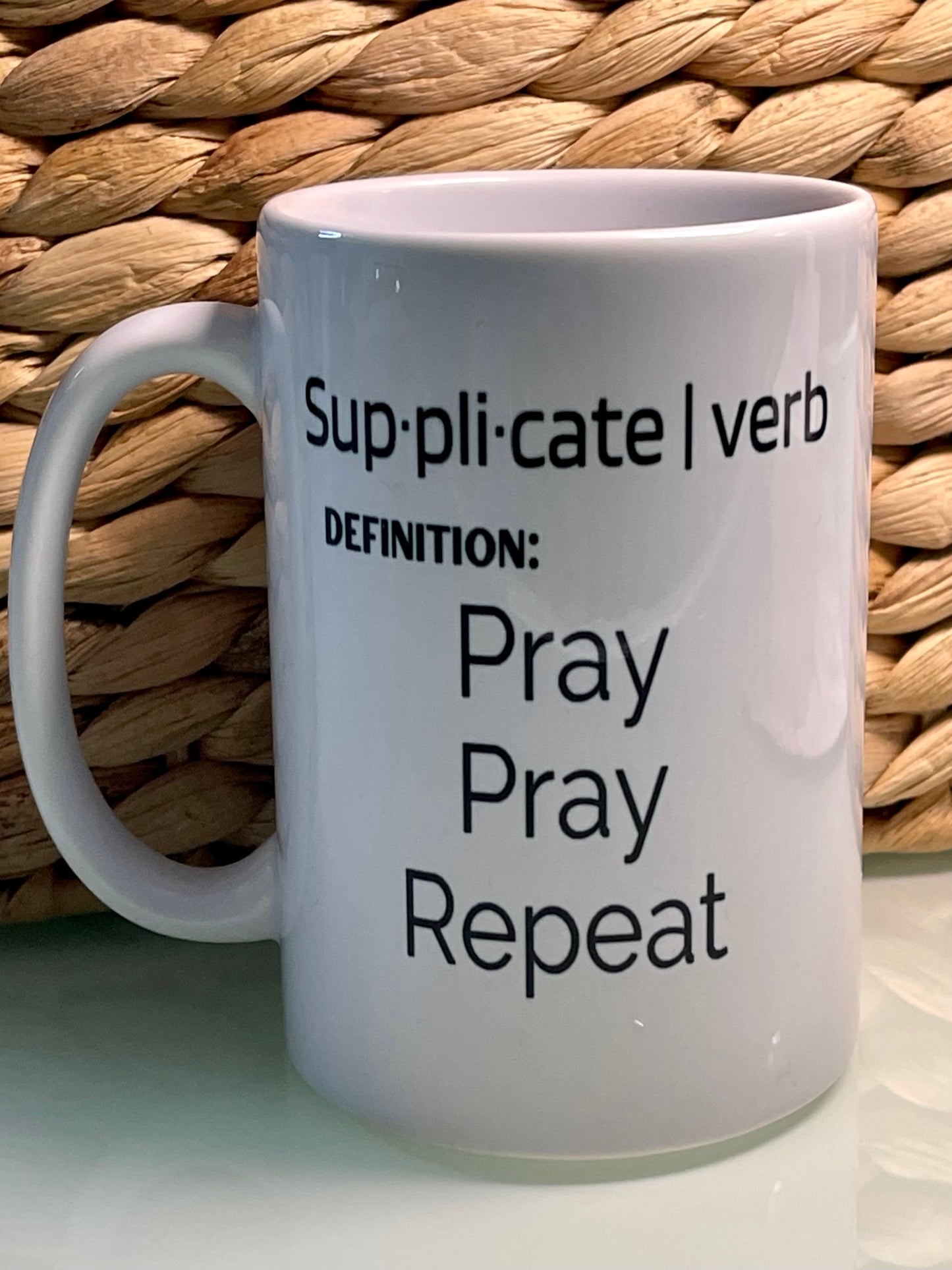 Supplicate Mug