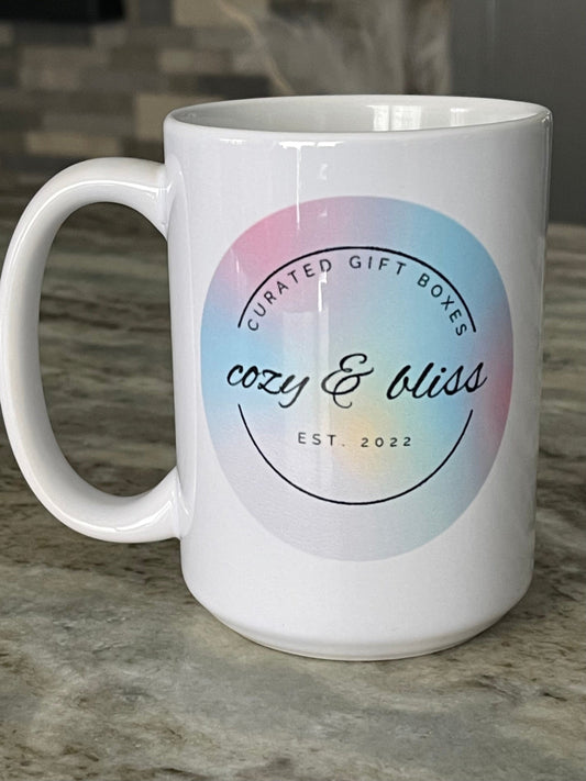 Cozy & Bliss Logo Mug -Est 2022
